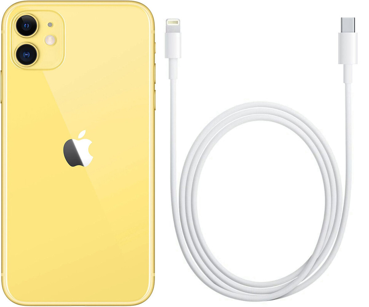 Apple iPhone 11 256GB Dual Sim Yellow (MWNJ2)